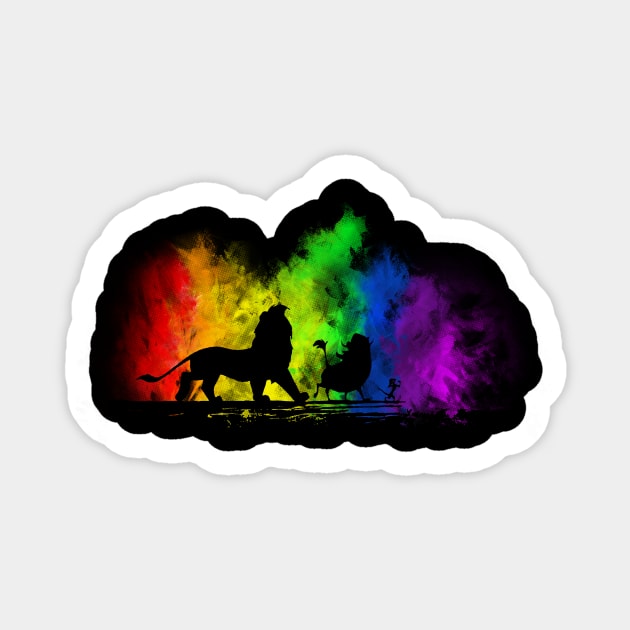 Hakuna Matata Rainbow! Sticker by valsymot